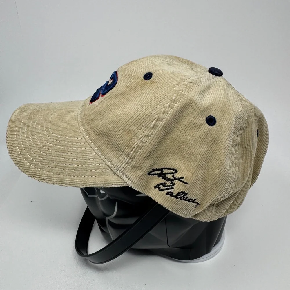 Chase Authentics Rusty Wallace Miller Lite Racing Corduroy Hat Mens A-Flex Tan 2
